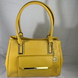 Anne Klein Mustard Satchel